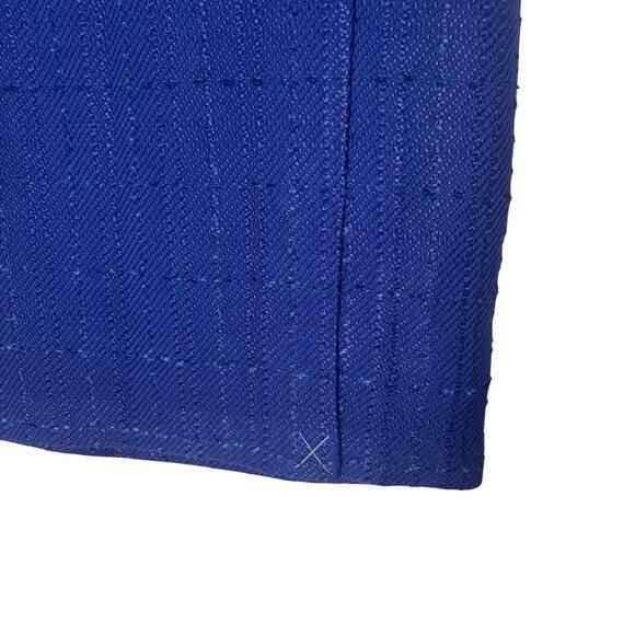 Ann Taylor Petite NWT Blue Textured Tweed pencil skirt size 12P Career Office - Picture 4 of 6